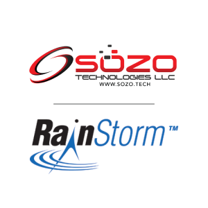 Sozo Technologies & RainStorm logos